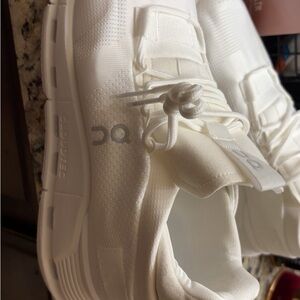 ON Men's White Athletic Shoes